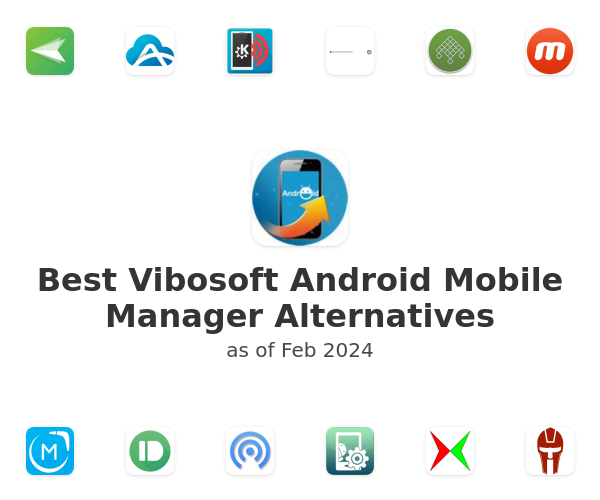 Best Vibosoft Android Mobile Manager Alternatives