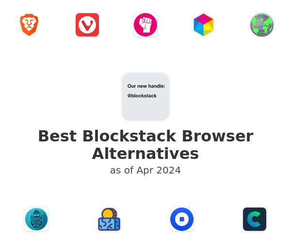 Best Blockstack Browser Alternatives