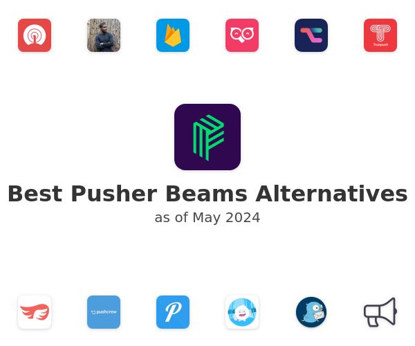 Best Pusher Push Notifications API Alternatives