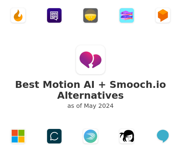 Best Motion AI + Smooch.io Alternatives