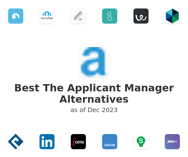 Best The Applicant Manager Alternatives