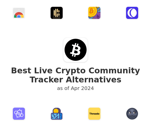 Best Live Crypto Community Tracker Alternatives