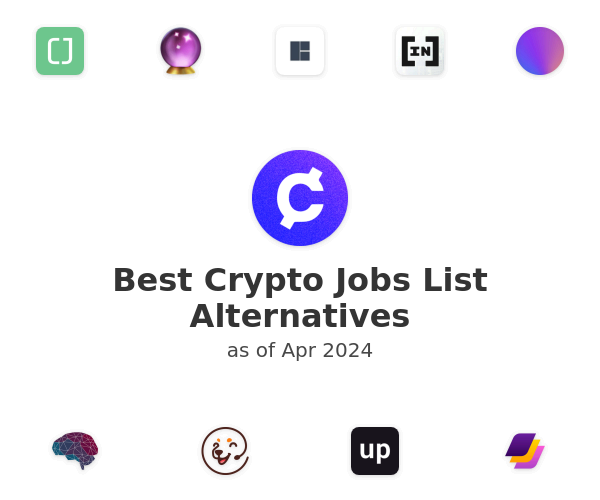 Best Crypto Jobs List Alternatives