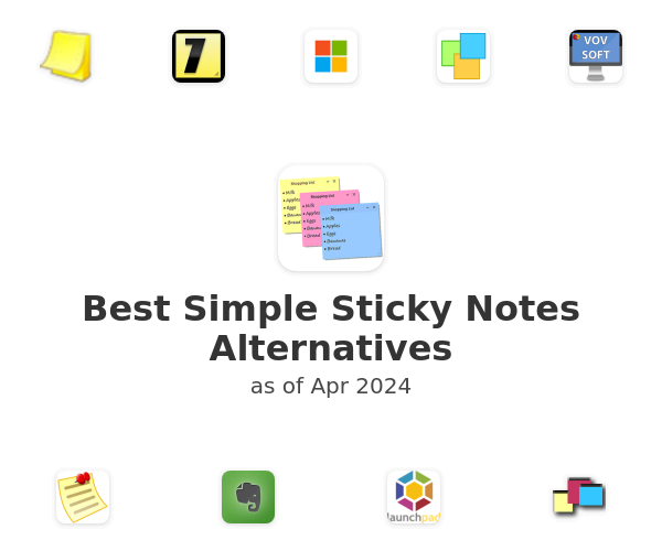 Best Simple Sticky Notes Alternatives