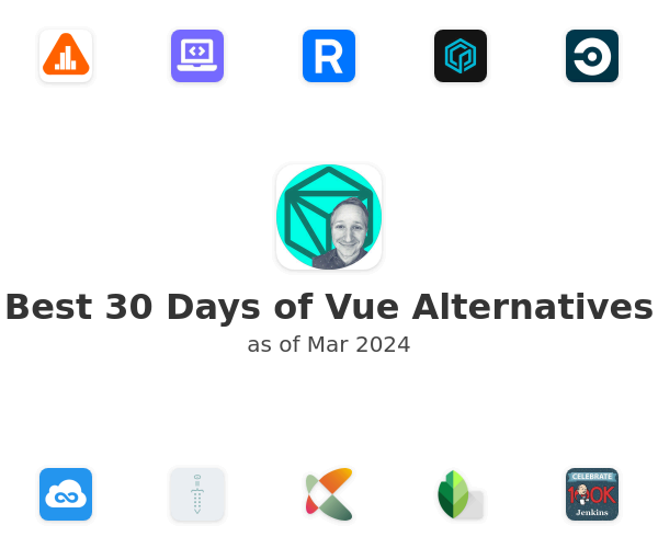 Best 30 Days of Vue Alternatives