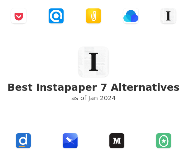Best Instapaper 7 Alternatives