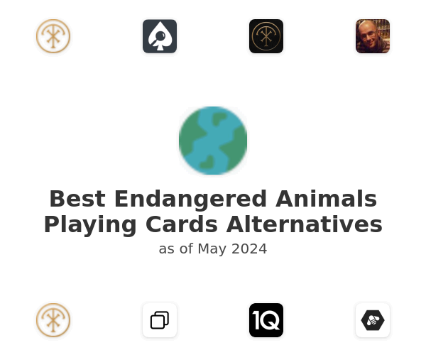 Best Endangered Animals Playing Cards Alternatives
