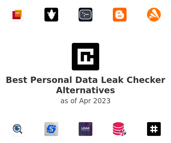 Best Personal Data Leak Checker Alternatives