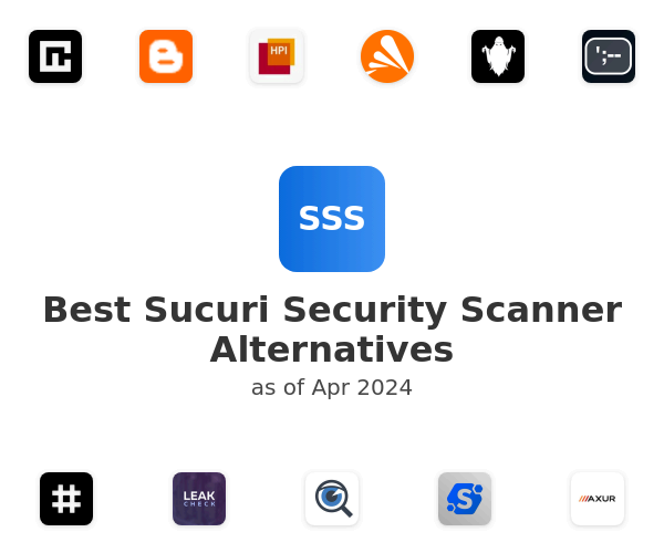 Best Sucuri Security Scanner Alternatives
