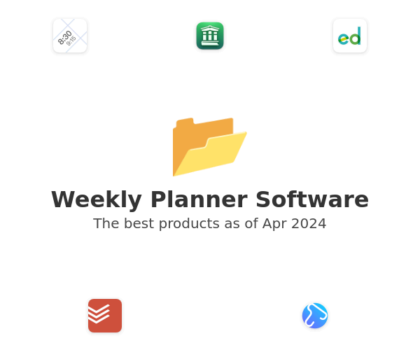 Weekly Planner Software