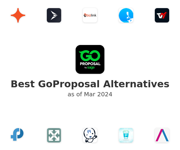 Best GoProposal Alternatives