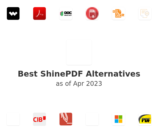Best ShinePDF Alternatives