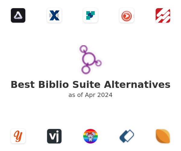 Best Biblio Suite Alternatives