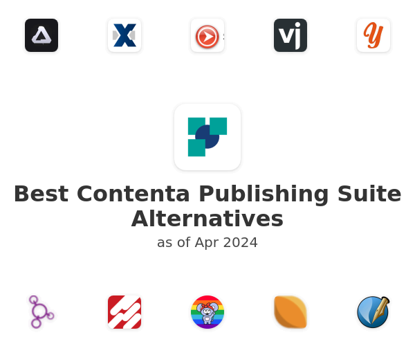 Best Contenta Publishing Suite Alternatives