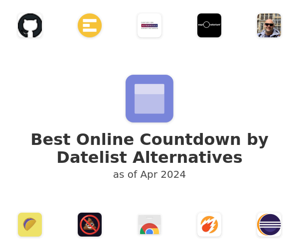 Best Online Countdown by Datelist Alternatives