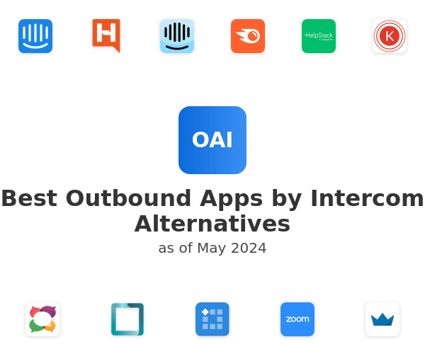 Best Outbound Apps by Intercom Alternatives
