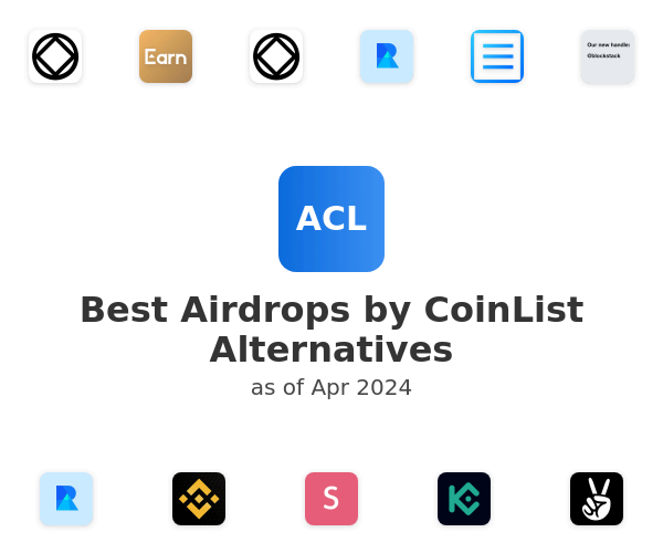 Best Airdrops by CoinList Alternatives