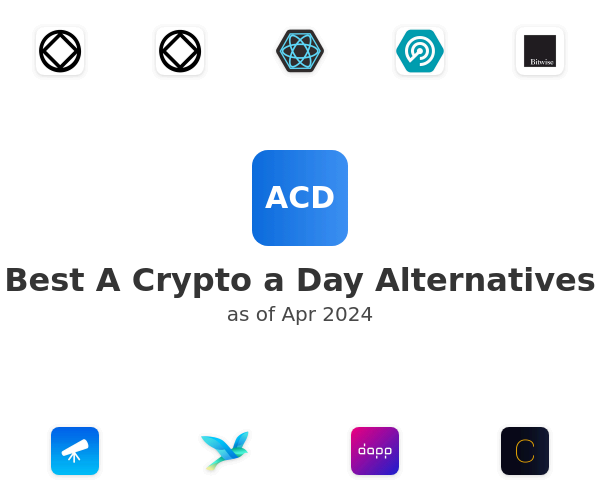 Best A Crypto a Day Alternatives