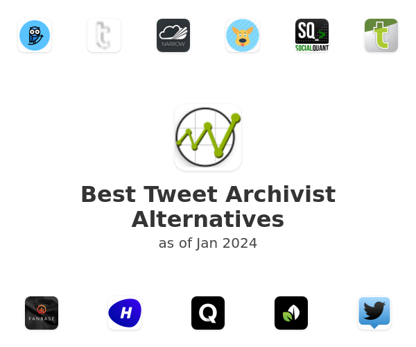 Best Tweet Archivist Alternatives