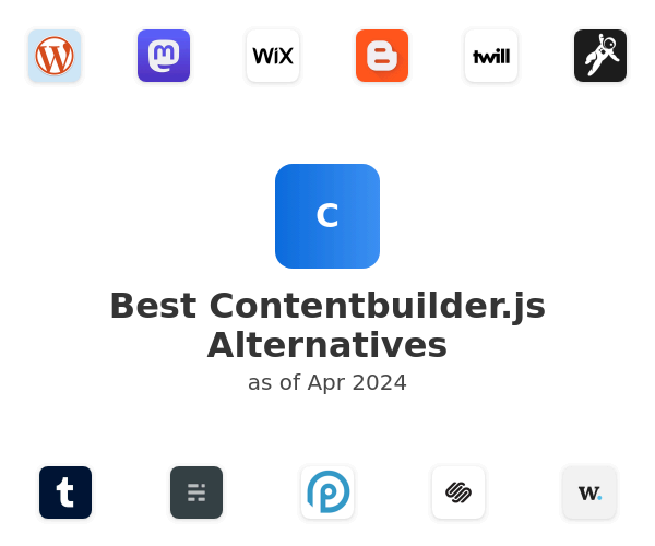 Best Contentbuilder.js Alternatives