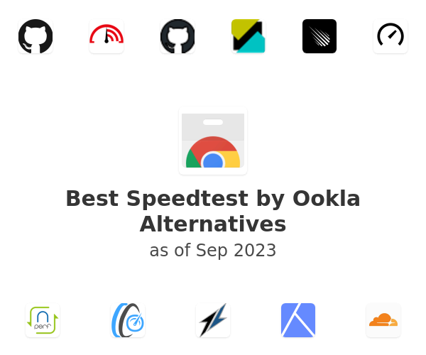 Best Speedtest by Ookla Alternatives