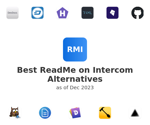 Best ReadMe on Intercom Alternatives