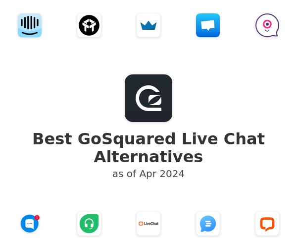 Best GoSquared Live Chat Alternatives