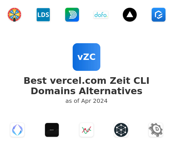 Best vercel.com Zeit CLI Domains Alternatives