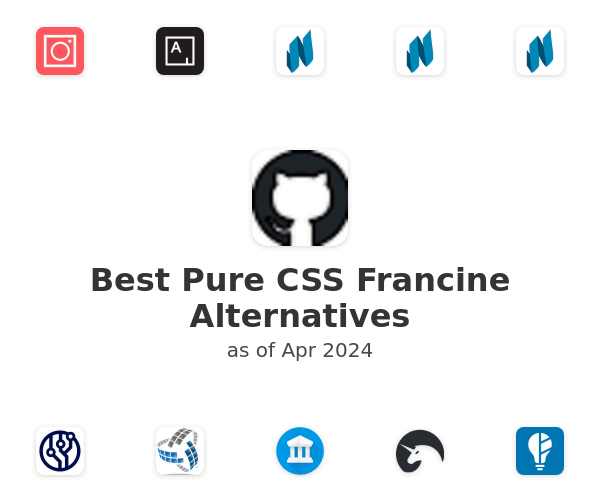 Best Pure CSS Francine Alternatives
