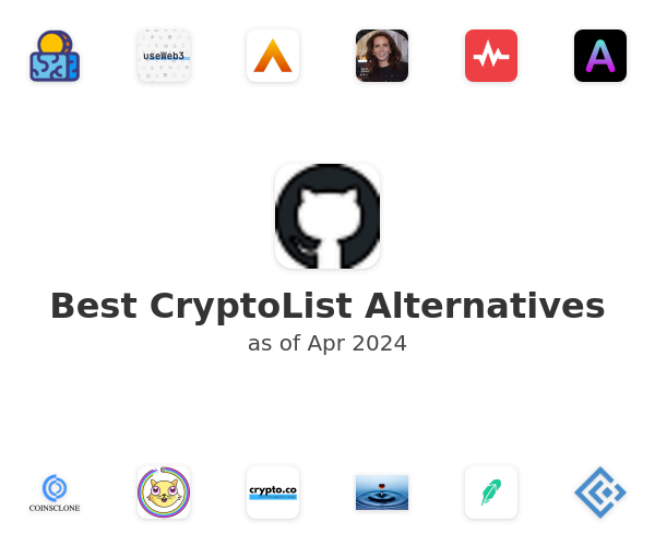 Best CryptoList Alternatives