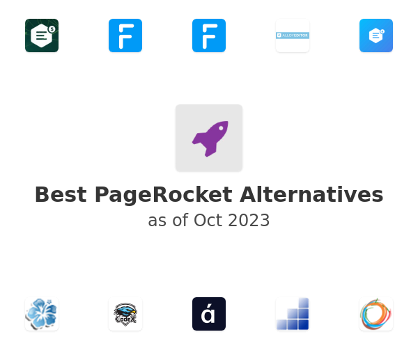 Best PageRocket Alternatives