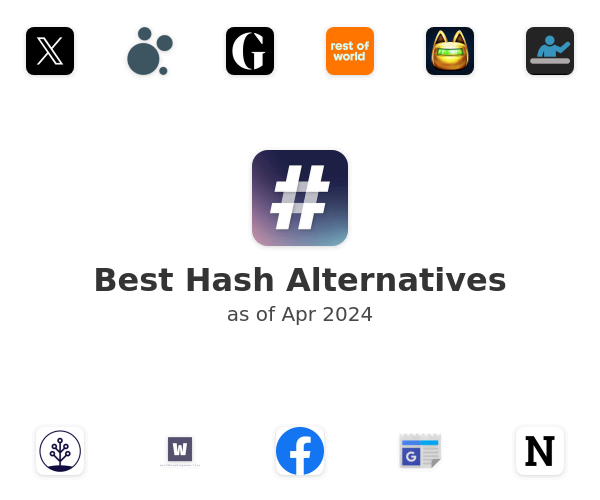 Best Hash Alternatives