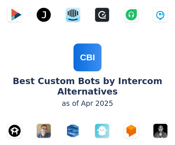 Best Custom Bots by Intercom Alternatives