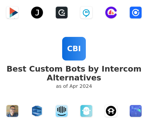 Best Custom Bots by Intercom Alternatives