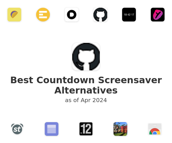 Best Countdown Screensaver Alternatives