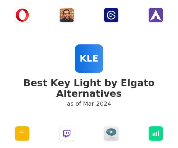 Best Key Light by Elgato Alternatives