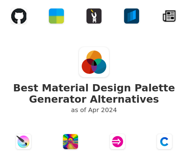 Best Material Design Palette Generator Alternatives