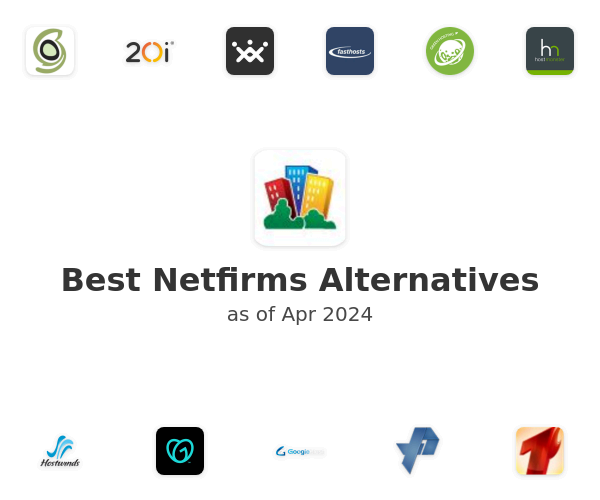 Best Netfirms Alternatives