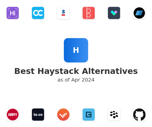Best Haystack Alternatives