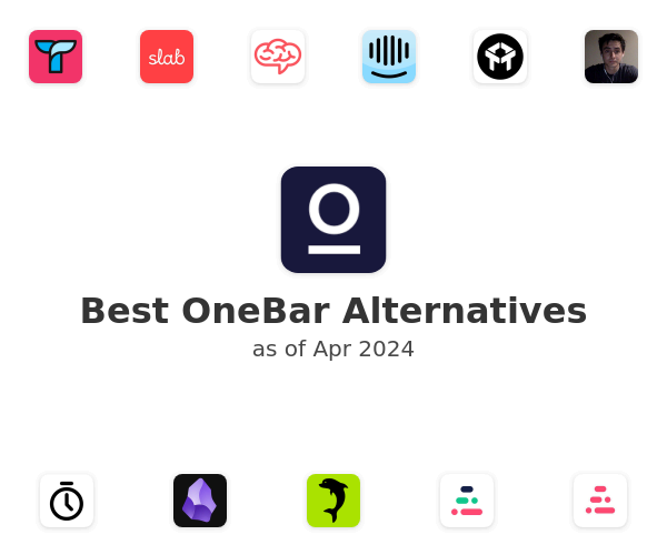 Best OneBar Alternatives