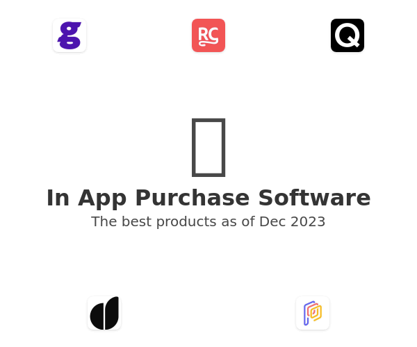 In App Purchase Software