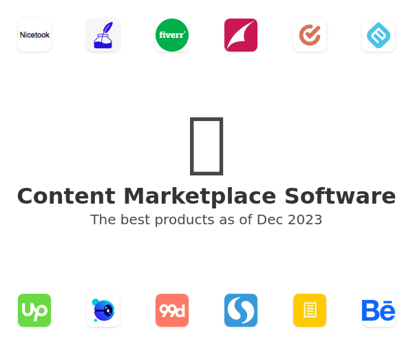 Content Marketplace Software