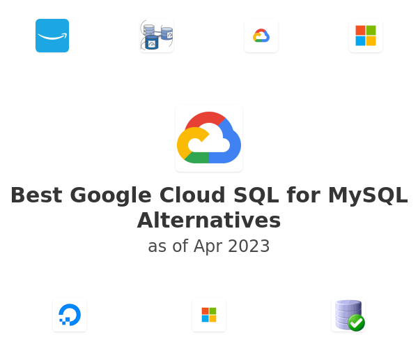 Best Google Cloud SQL for MySQL Alternatives
