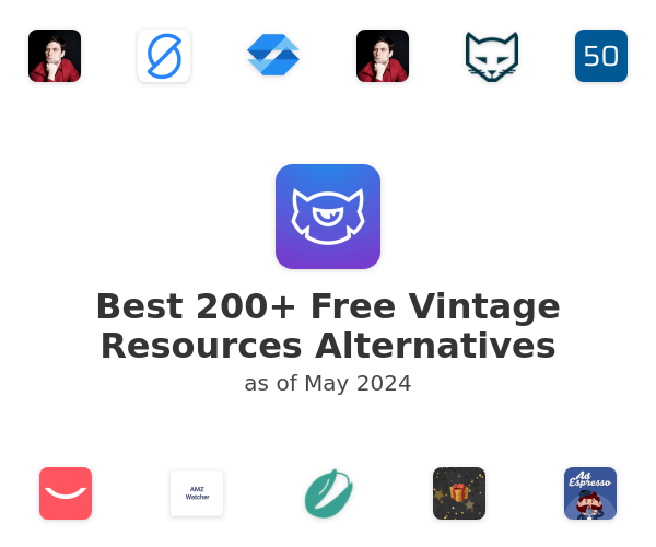 Best 200+ Free Vintage Resources Alternatives
