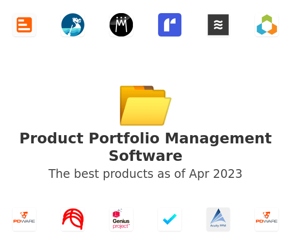 Product Portfolio Management Software
