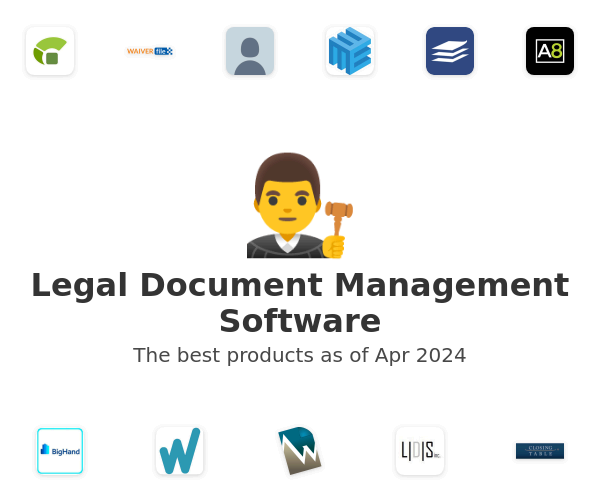 Legal Document Management Software