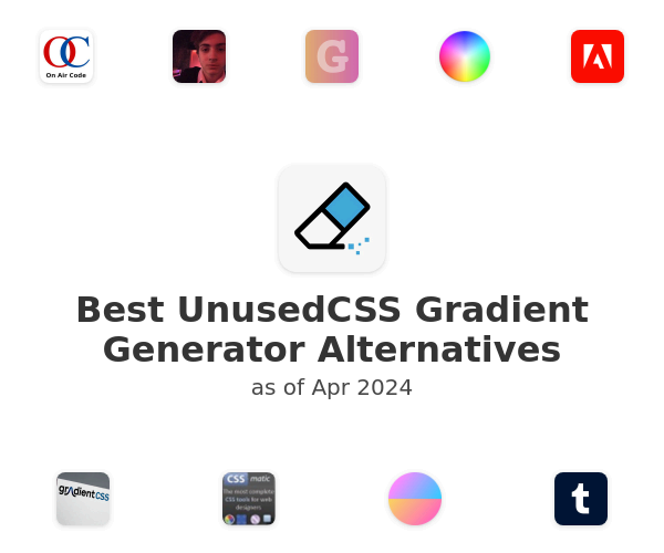 Best UnusedCSS Gradient Generator Alternatives