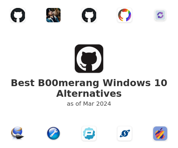 Best B00merang Windows 10 Alternatives