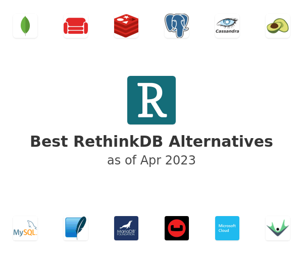 Best RethinkDB Alternatives