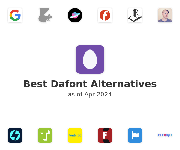 Best Dafont Alternatives